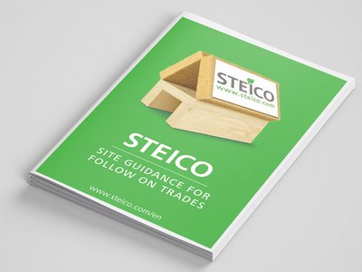 STEICO - Panneau isolant semi-rigide Steicoflex 038 - fibre de bois -  57,5x122 cm - ép. 60 mm - R = 1,55 m².K/W - lambda 38